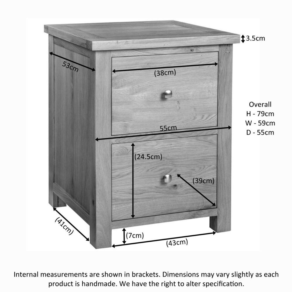 Drayton 2 Draw Filing Cabinet