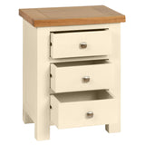 Dayton 3 Drawer Bedside