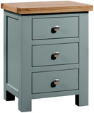 Dayton 3 Drawer Bedside