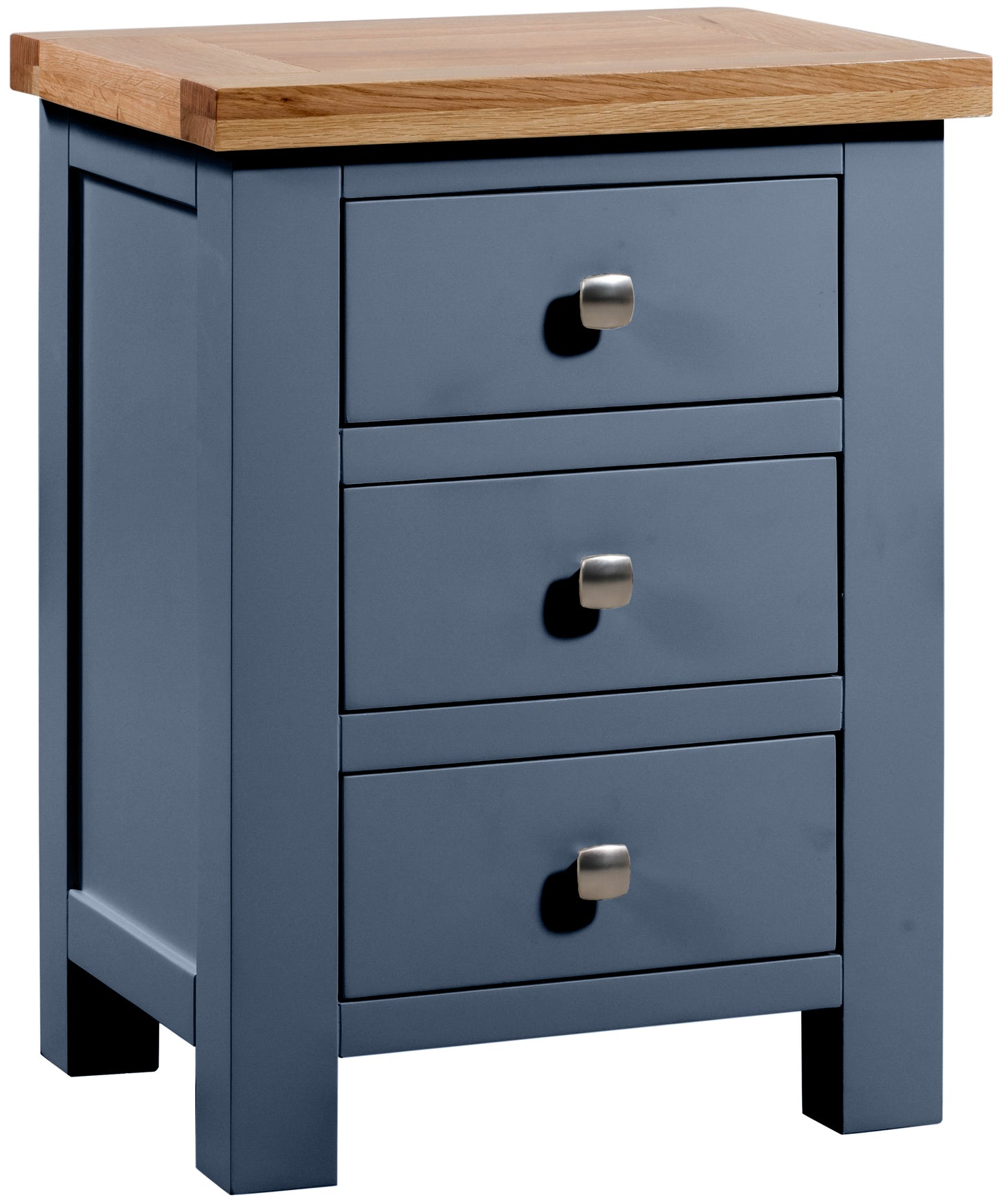 Drayton Painted 3 DRAWER BEDSIDE