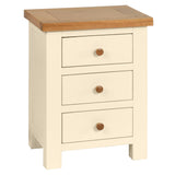 Dayton 3 Drawer Bedside