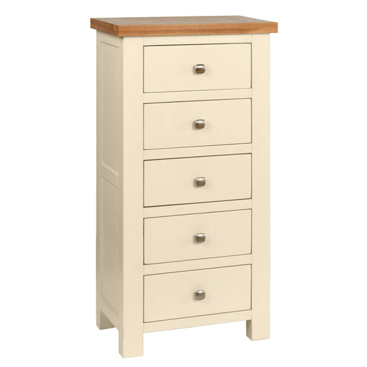 Drayton Painted 5 Drawer Wellington