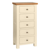 Drayton Painted 5 Drawer Wellington