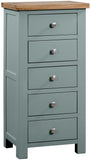 Drayton Painted 5 Drawer Wellington