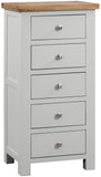 Drayton Painted 5 Drawer Wellington