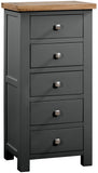 Drayton Painted 5 Drawer Wellington