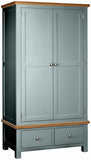 Drayton Painted Double Wardrobe with Drawers