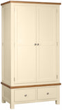 Drayton Painted Double Wardrobe with Drawers