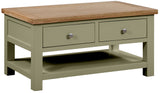 Drayton Painted Coffee Table with 2 drawers