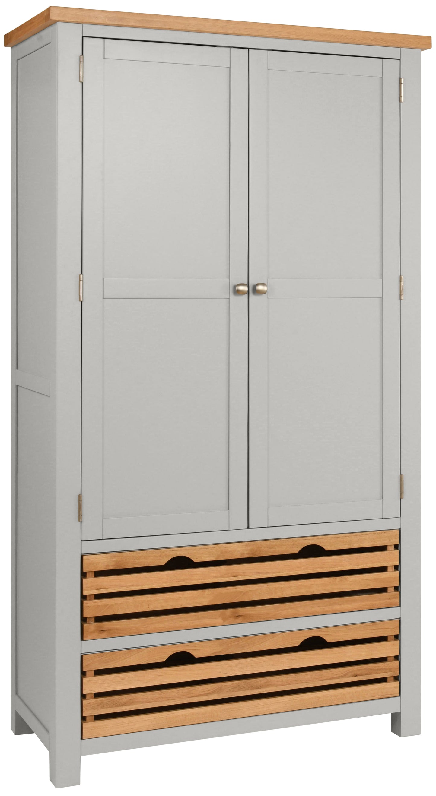 Drayton Painted Kitchen Double Larder Cupboard