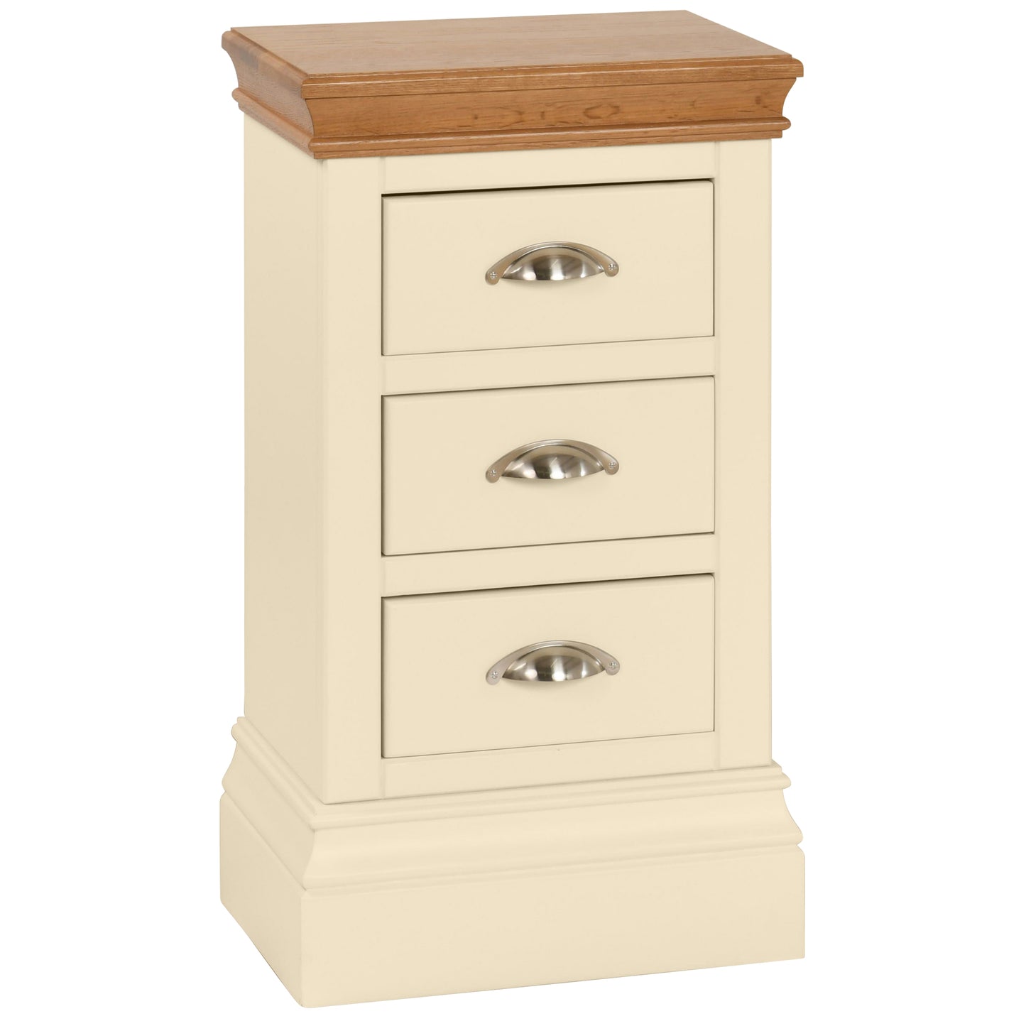 Albrighton COMPACT 3 DRAWER BEDSIDE