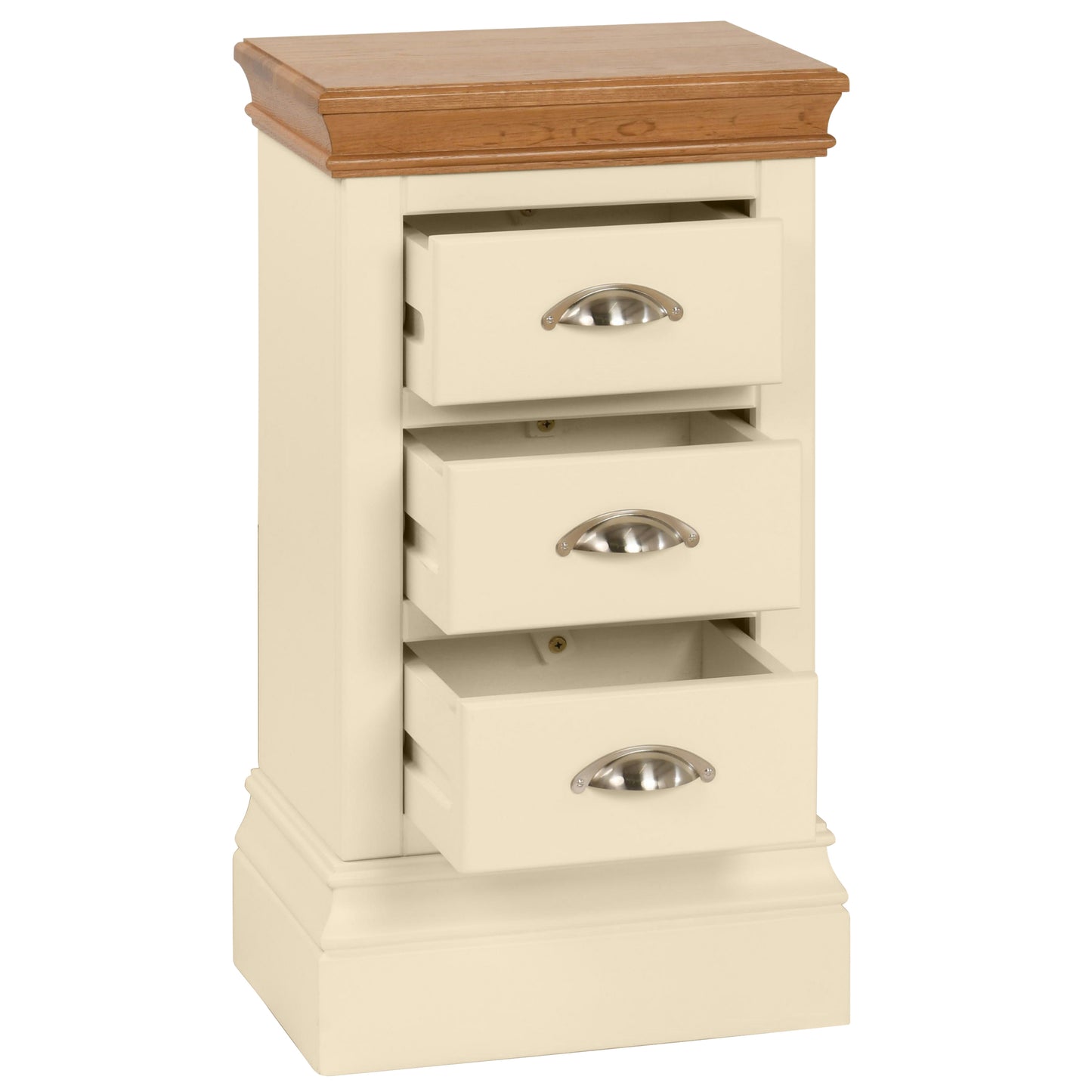 Albrighton COMPACT 3 DRAWER BEDSIDE