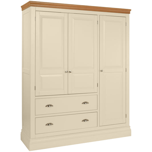 Albrighton TRIPLE WARDROBE WITH 2 DRAWERS