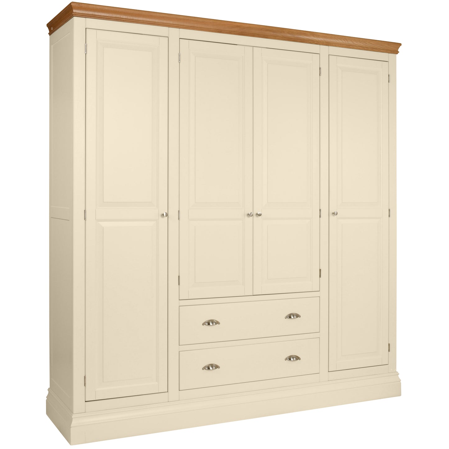 Albrighton QUAD WARDROBE WITH 2 DRAWERS