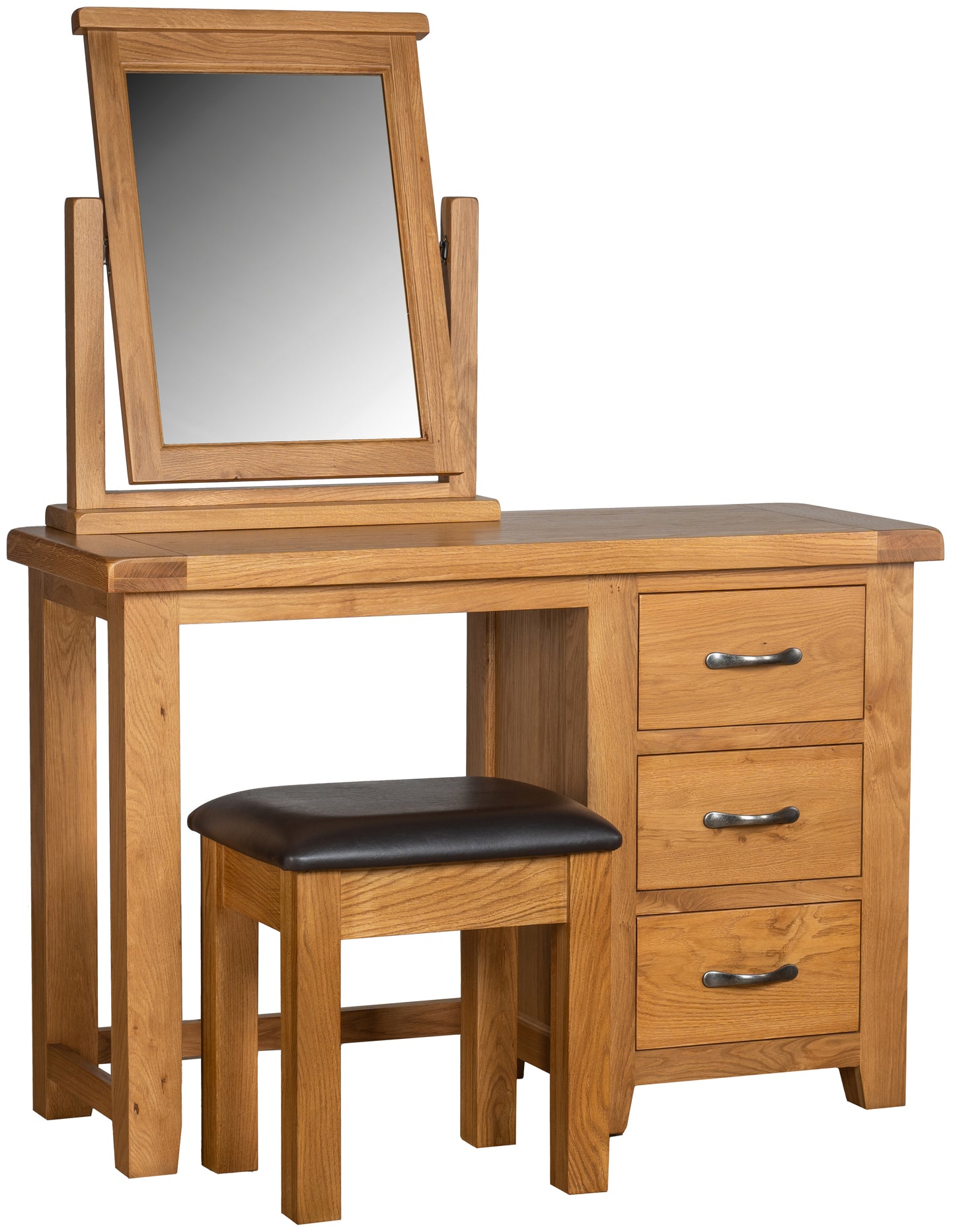 Newport SINGLE PEDESTAL DRESSING TABLE