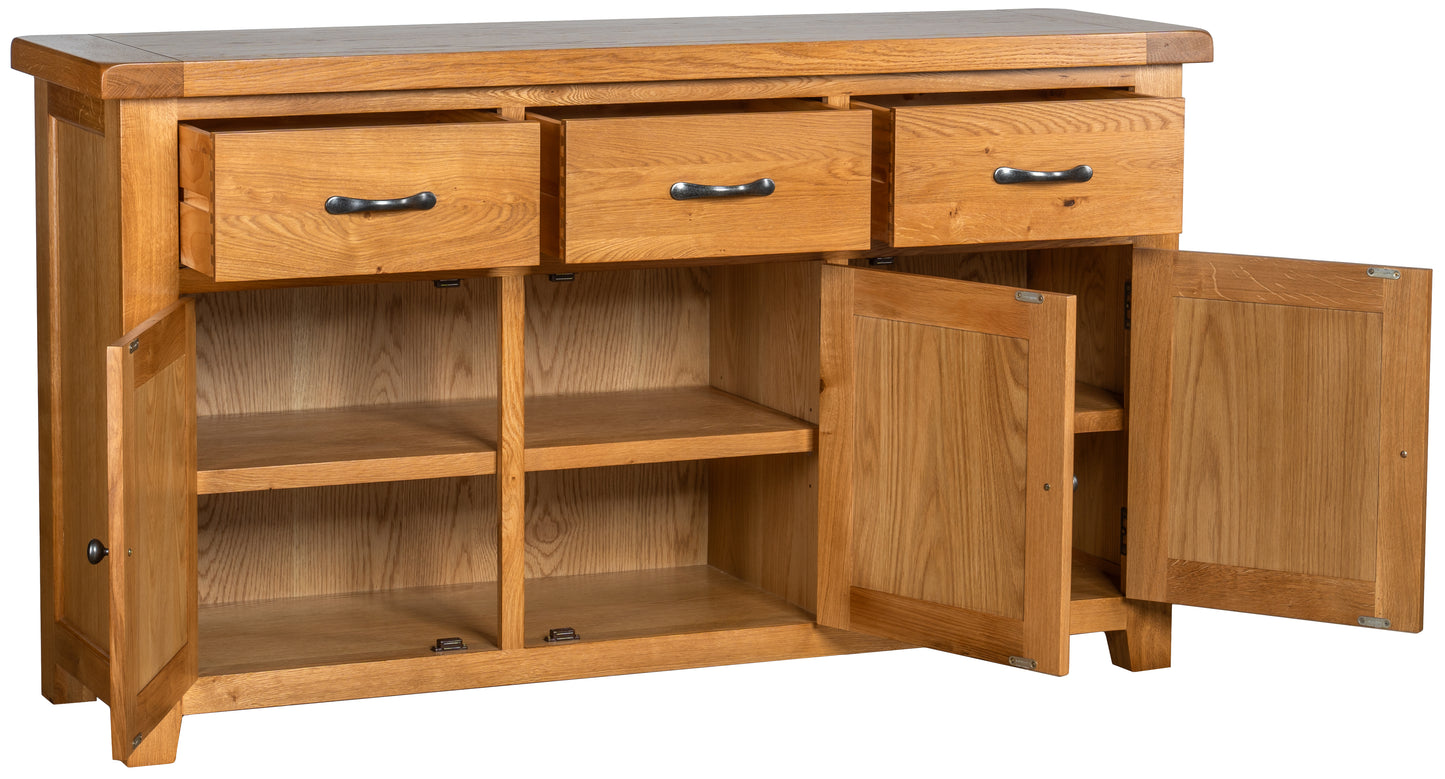 Newport 3 DOOR 3 DRAWER SIDEBOARD