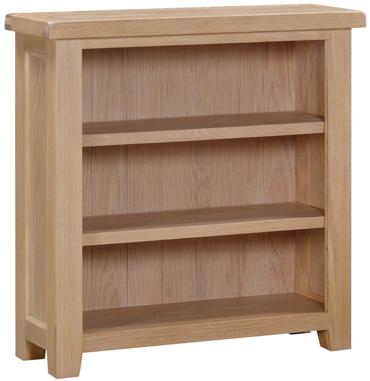 Ashford Oak Small Wide Bookcase