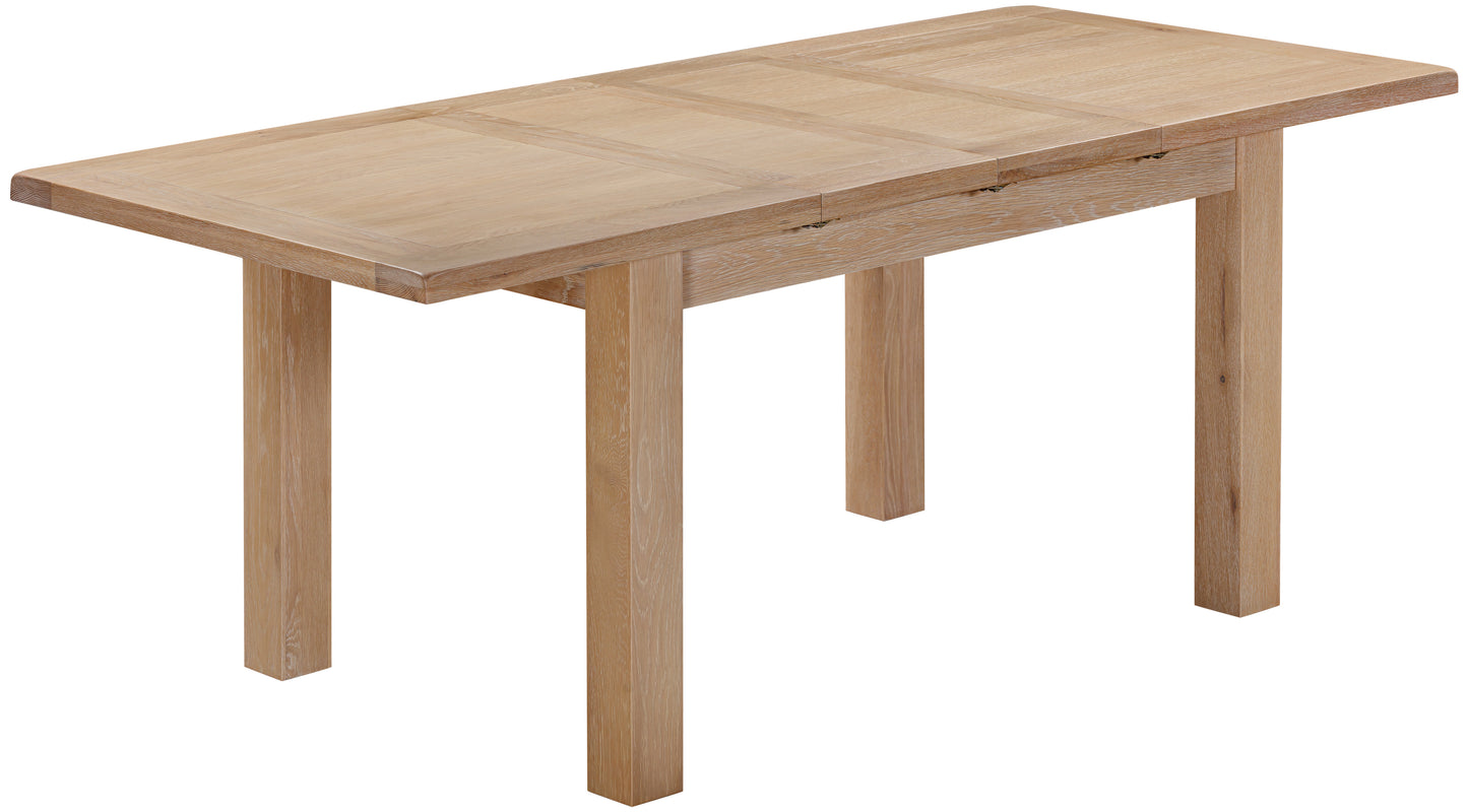 Ashford Oak Extending Dining Table 2 Extensions