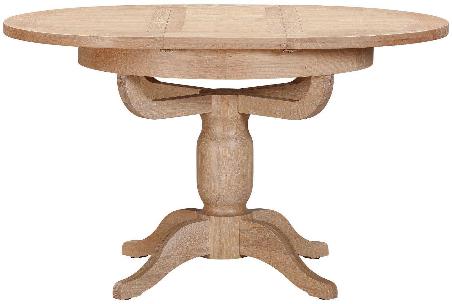 Ashford Oak Extending Round Pedestal Table