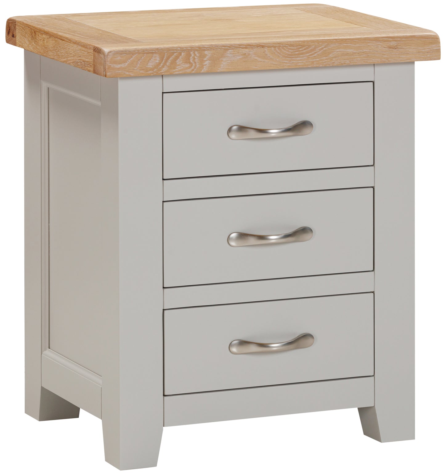 Ashford 3 Drawer Bedside