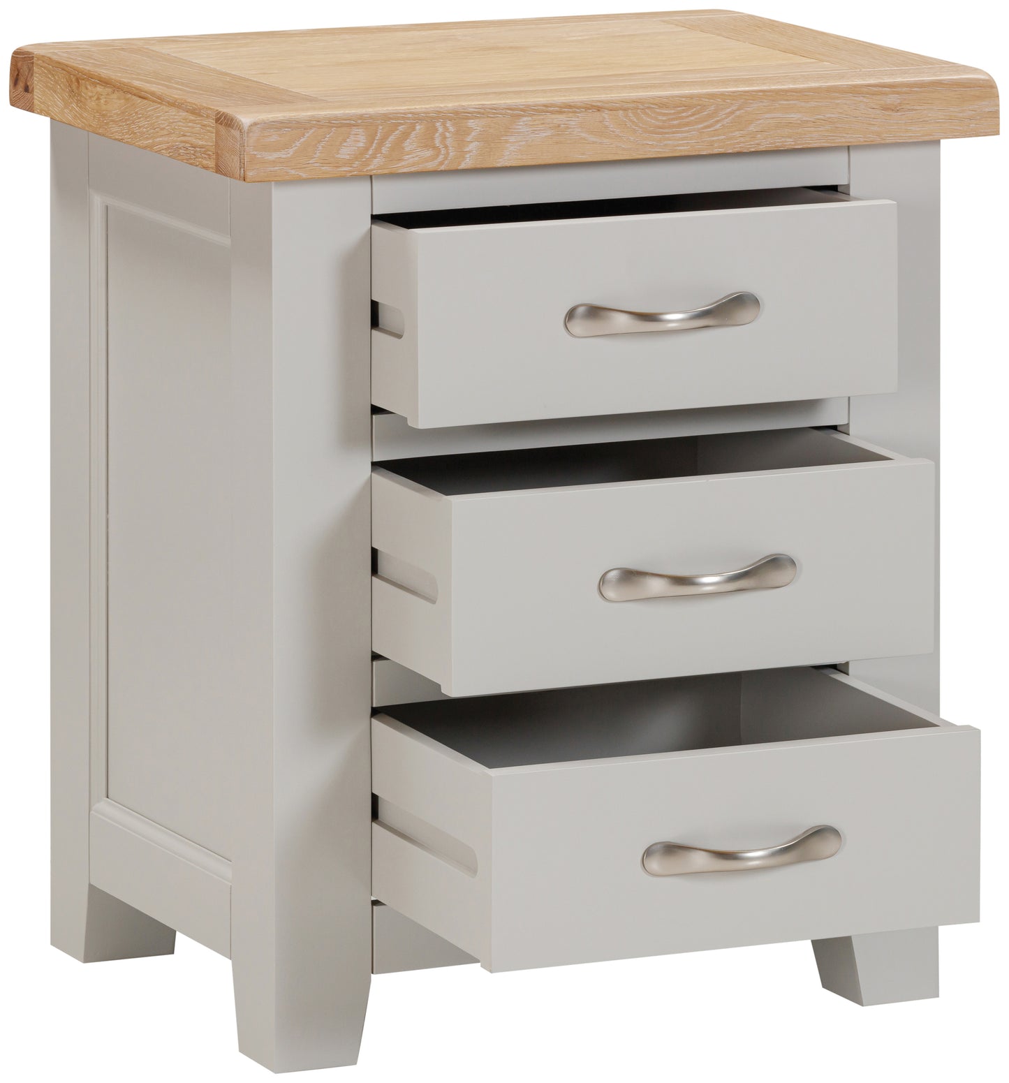 Ashford 3 Drawer Bedside