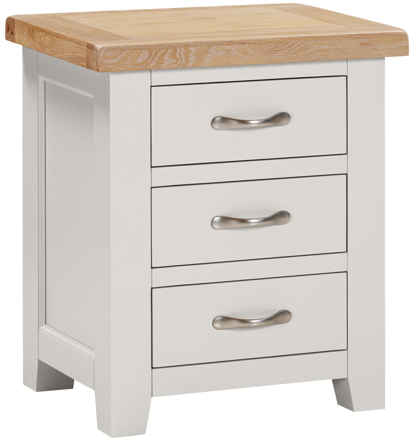 Ashford 3 Drawer Bedside