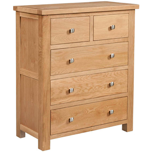 Drayton Oak 3 + 2 Chest