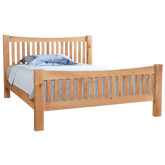 Chunky Oak 5' H.E BED