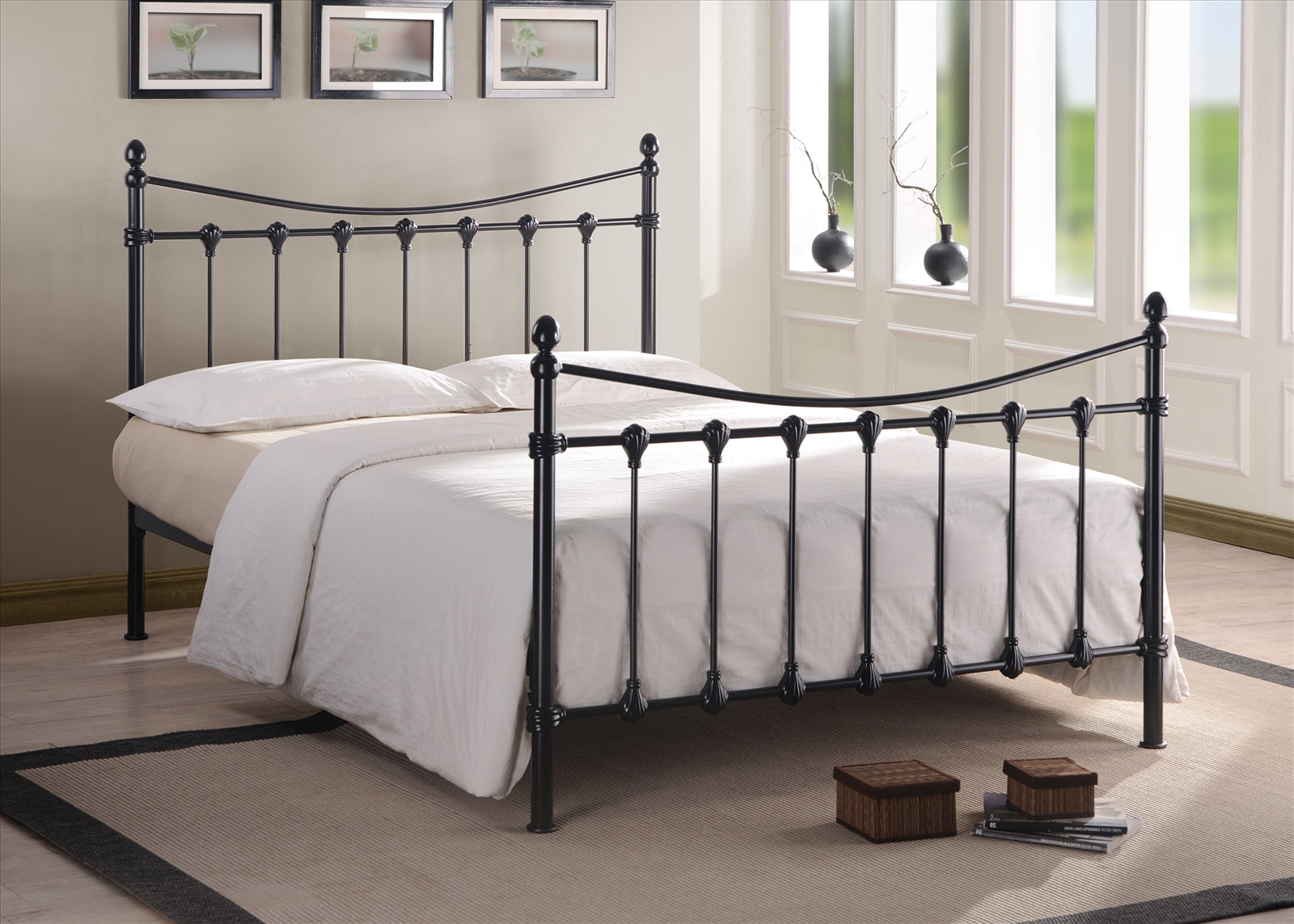 Metal bed frame