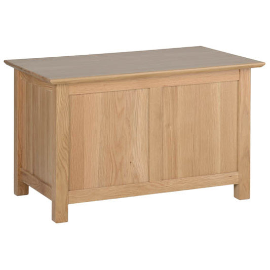 Contemporary Oak SMALL BLANKET BOX