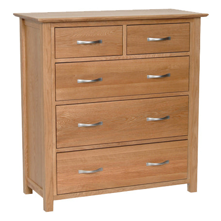 Contemporary Oak 3 + 2 CHEST