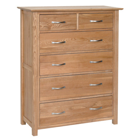 Contemporary Oak 4 + 2 CHEST