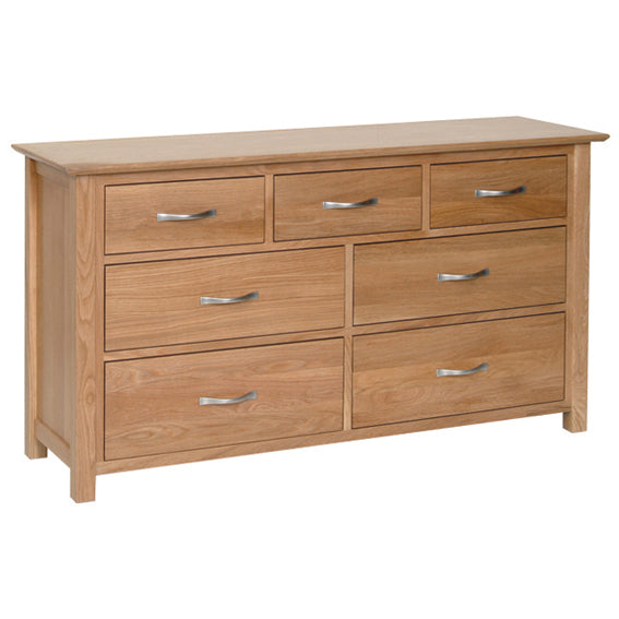 Contemporary Oak 3 OVER 4 CHEST