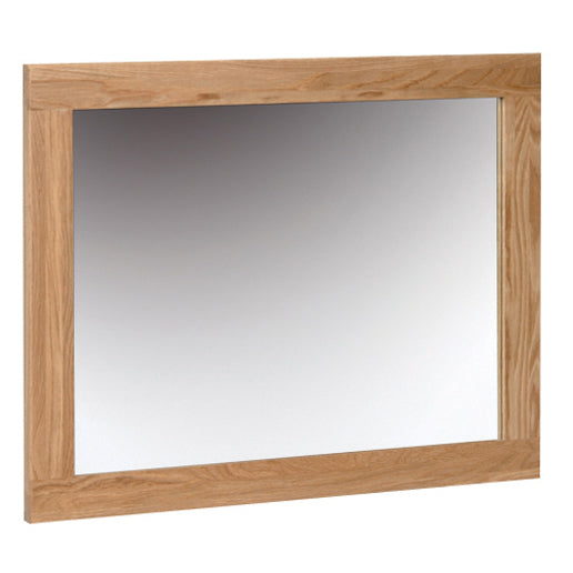 Contemporary Oak WALL MIRROR 750 * 600