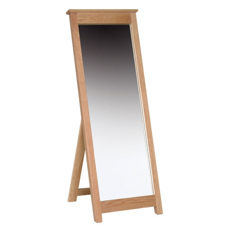 Contemporary Oak CHEVAL MIRROR