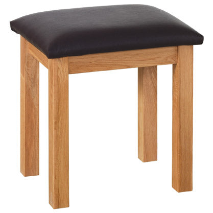 Contemporary Oak DRESSING TABLE STOOL