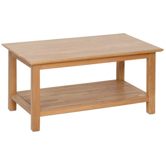 Contemporary Oak COFFEE TABLE 915mm