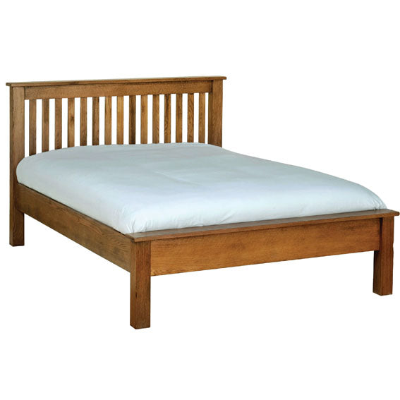 Rustic Oak 4'6" L.F.E BED