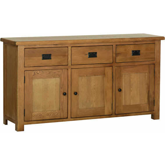 Rustic Oak LARGE SIDEBOARD