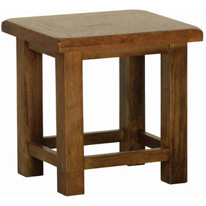 Rustic Oak SIDE TABLE