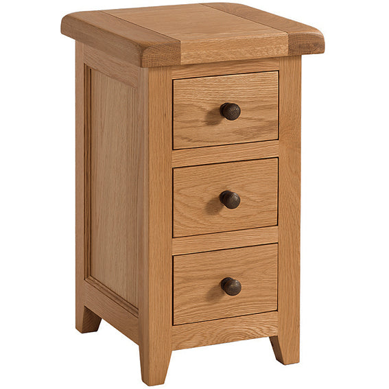 Chunky Wax COMPACT 3 DRAWER BEDSIDE